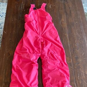 Columbia Kids' Bright Pink Overalls
